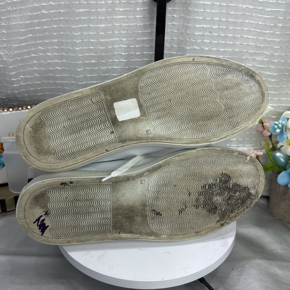 (S7) Common Projects leather Women's White Achilles Low Top Sneakers, Size 8 - Picture 8 of 11